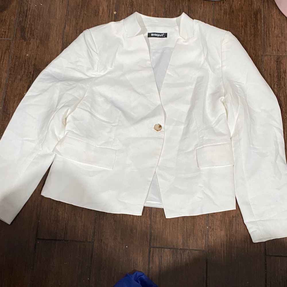 White Blazer By Brand